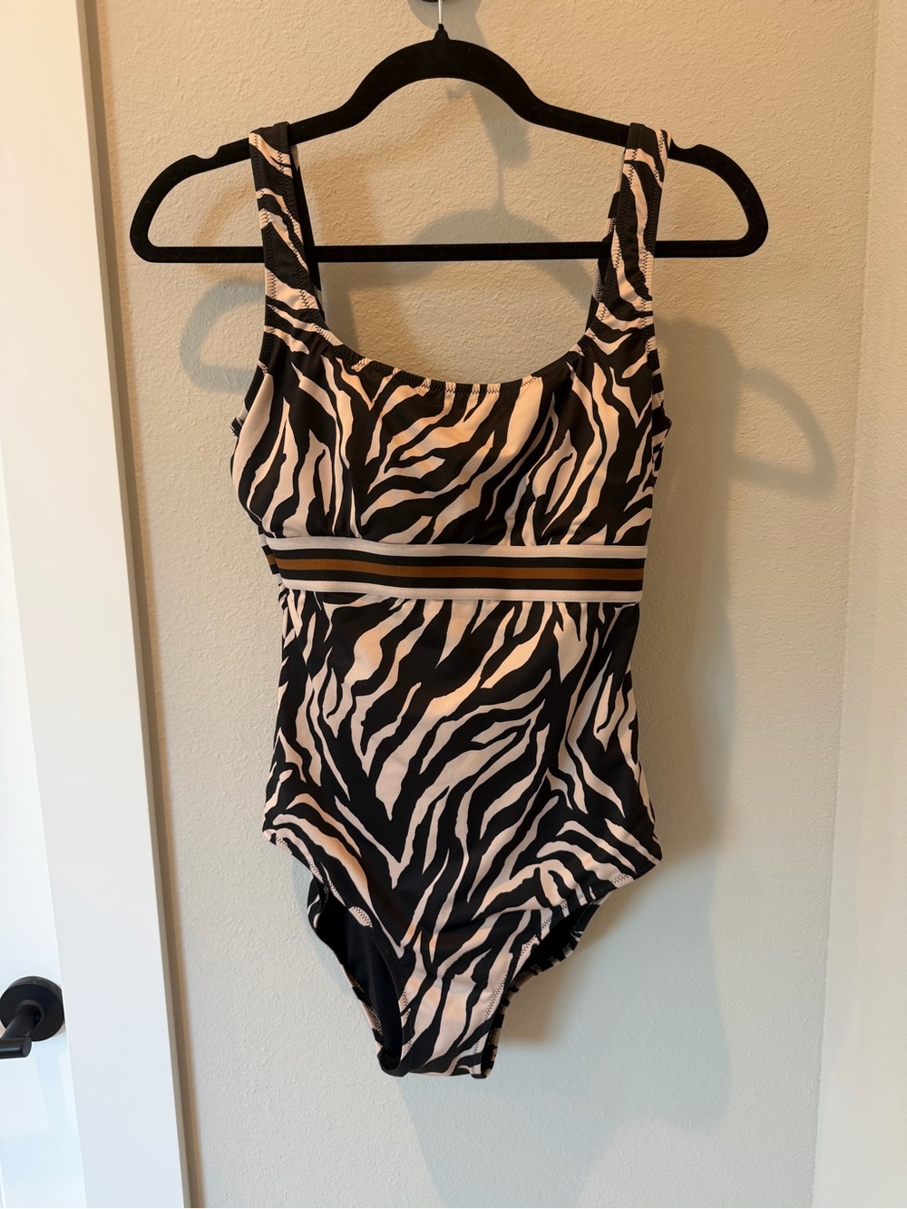 Chico Gottex Zebra-Print One-Piece Swimsuit